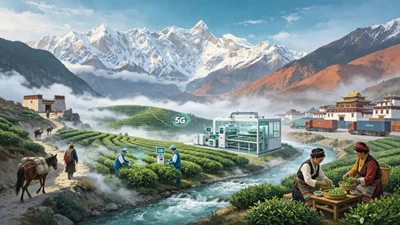 Çay Xizang'da kök saldığında